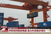 货品结构不断优化 中欧班列助力我国外贸稳步增长